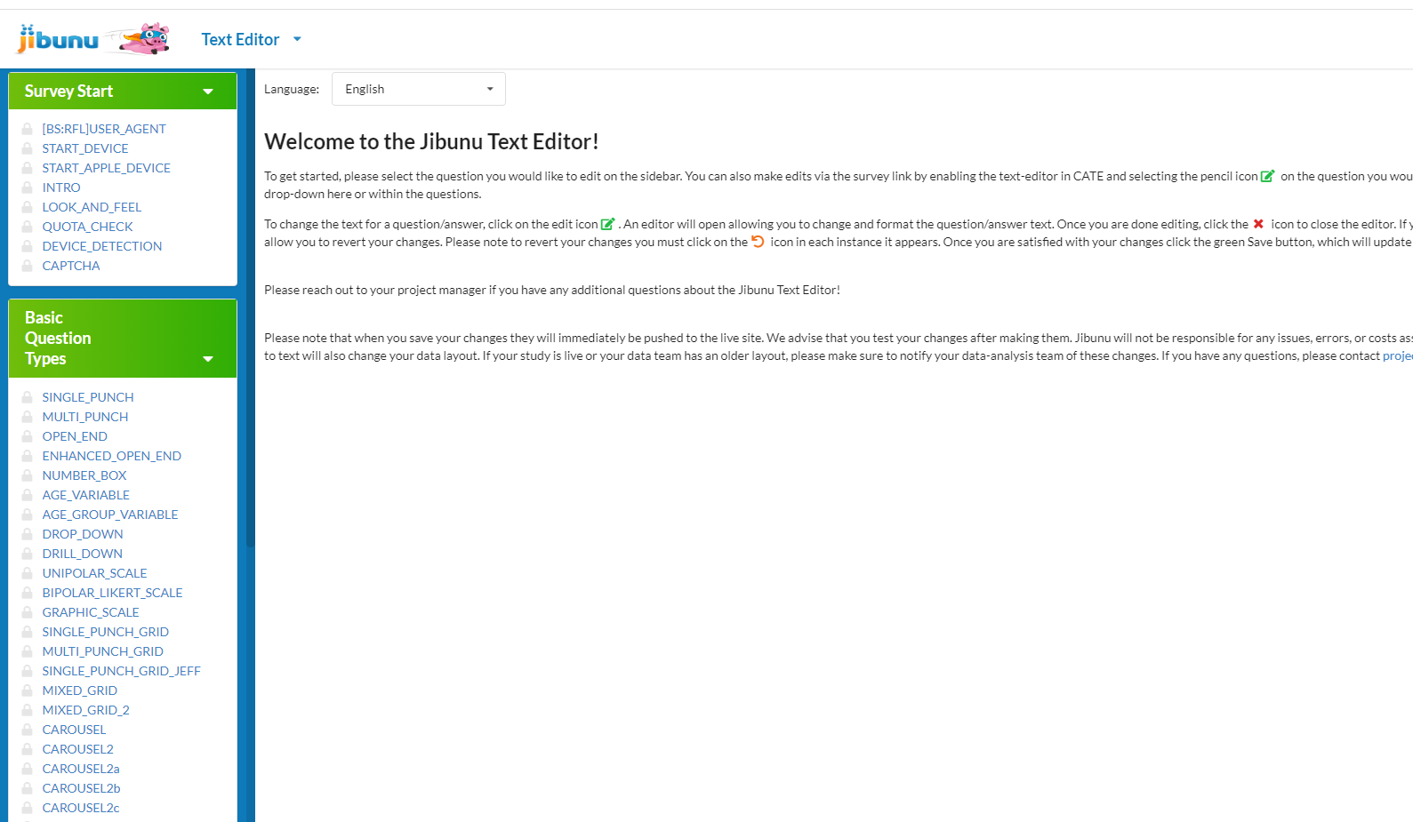 Full Survey Edit Full